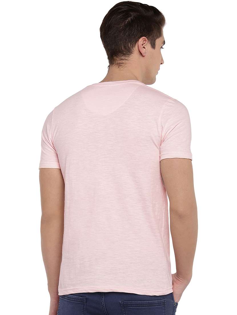 pink solid t-shirt - 16220276 - Standard Image - 2
