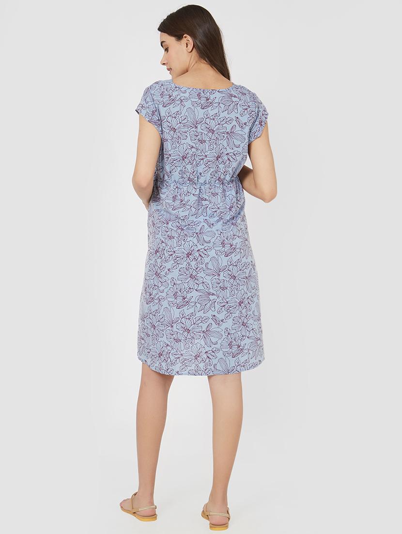 floral maternity wear dress - 16221992 - Standard Image - 2