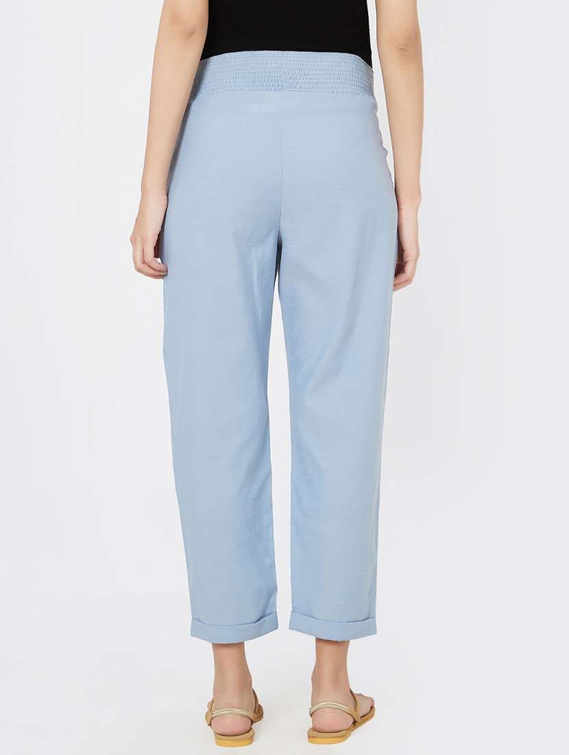 smocked waist maternity wear pajama - 16221996 - Standard Image - 2