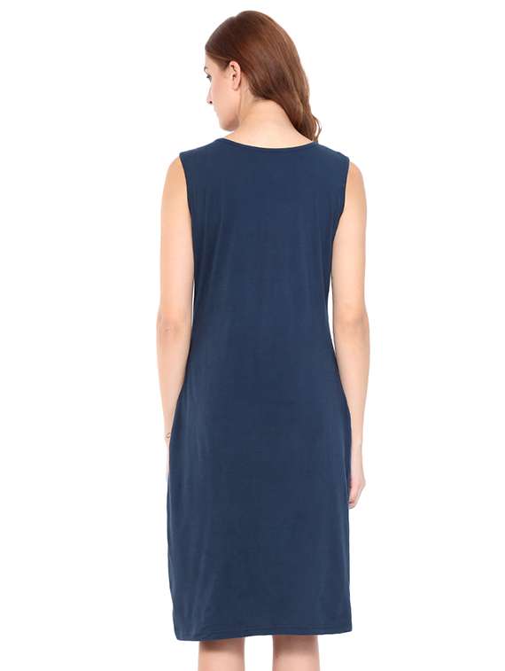 lace paneled sheath dress - 16227108 -  Standard Image - 2