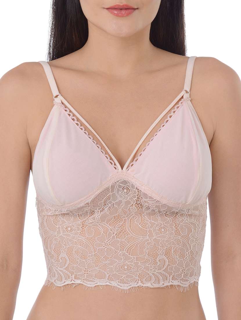 floral lace bralette