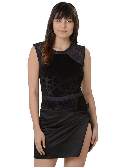 Women's Bodysuit Round Neck Top