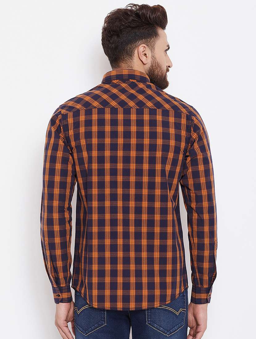 multicolor checkered casual shirt - 16229736 - Standard Image - 2