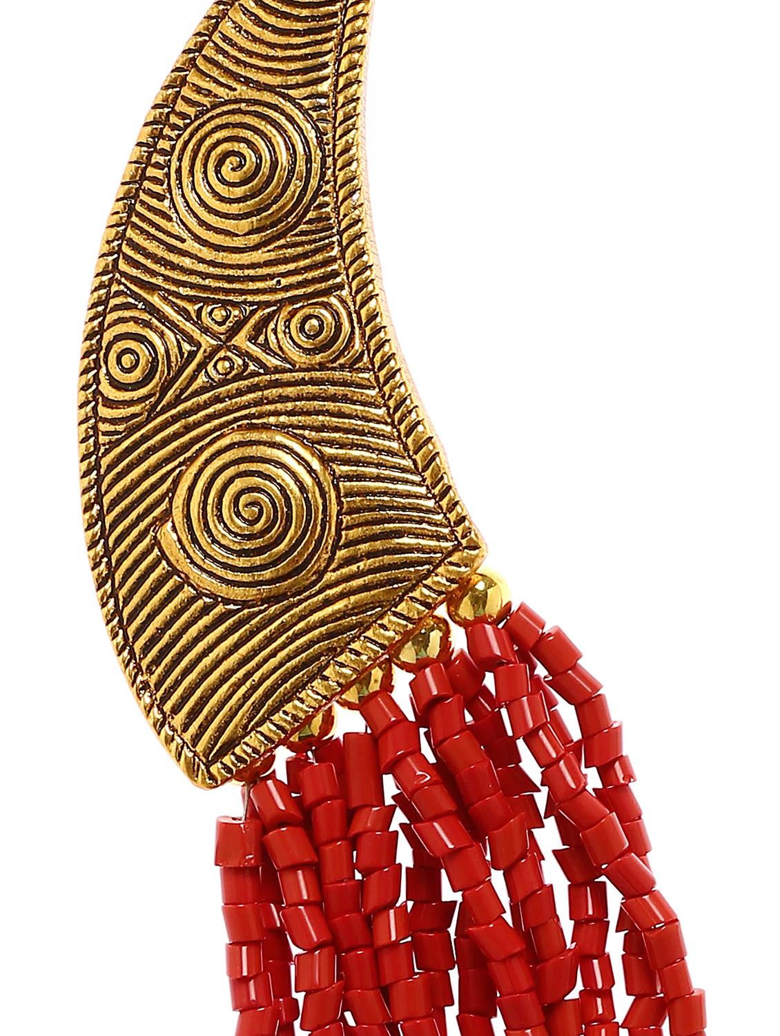 women ethnic daily wear designer necklace - 16234662 - Standard Image - 2