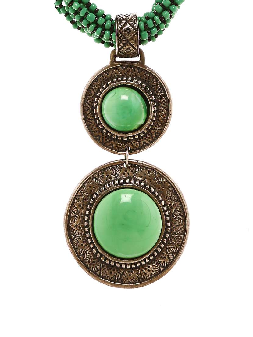 women ethnic daily wear designer necklace - 16234664 - Standard Image - 2