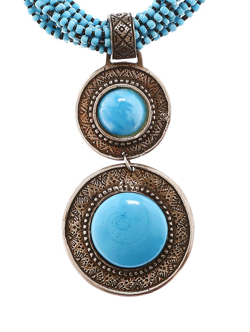 women ethnic daily wear designer necklace - 16234671 - Standard Image - 2