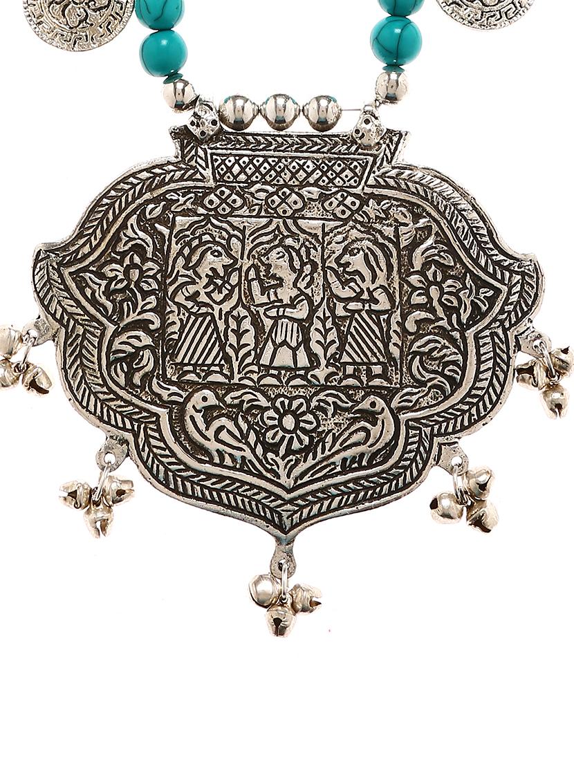 women ethnic daily wear designer necklace - 16234672 - Standard Image - 2