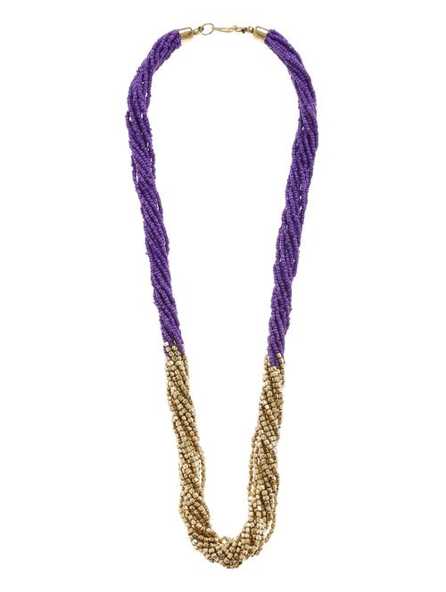 women ethnic daily wear designer beaded necklace - 16234680 - Standard Image - 0