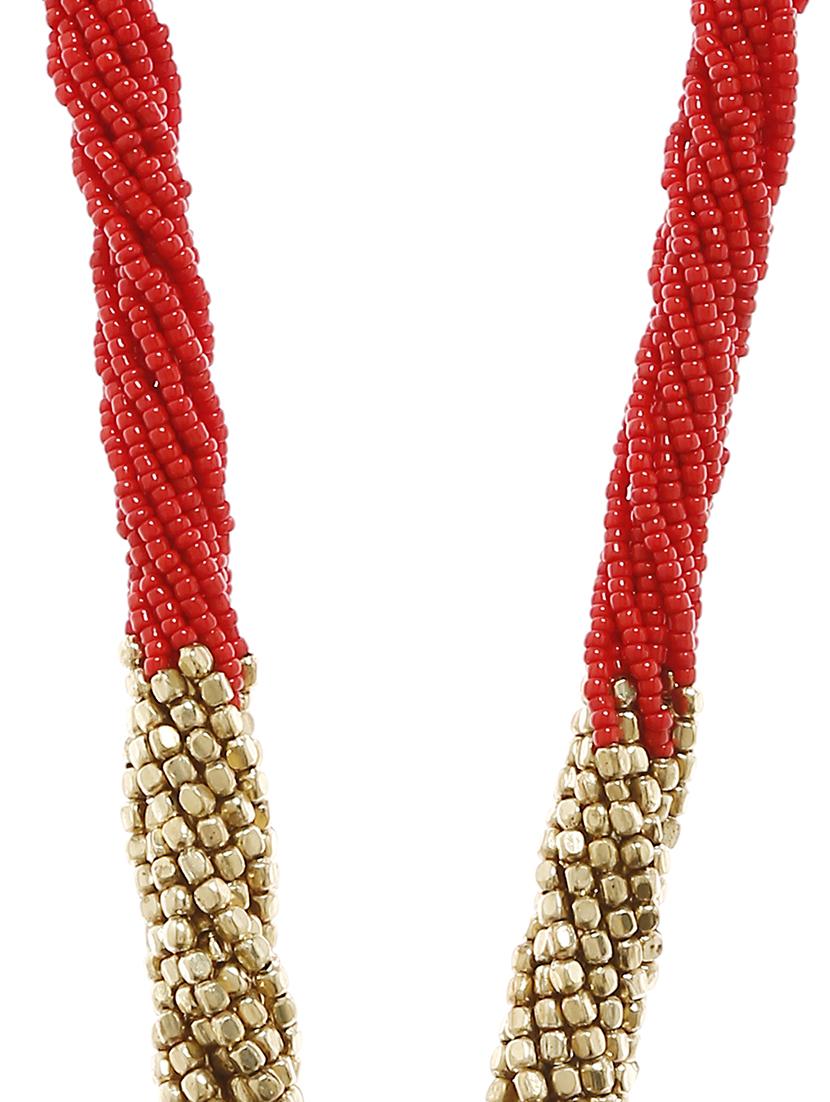 women ethnic daily wear designer beaded necklace - 16234682 - Standard Image - 2