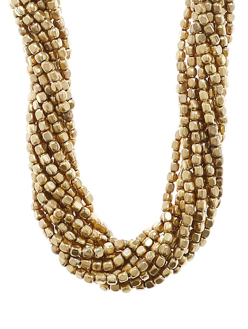 women ethnic daily wear designer beaded necklace - 16234685 - Standard Image - 2