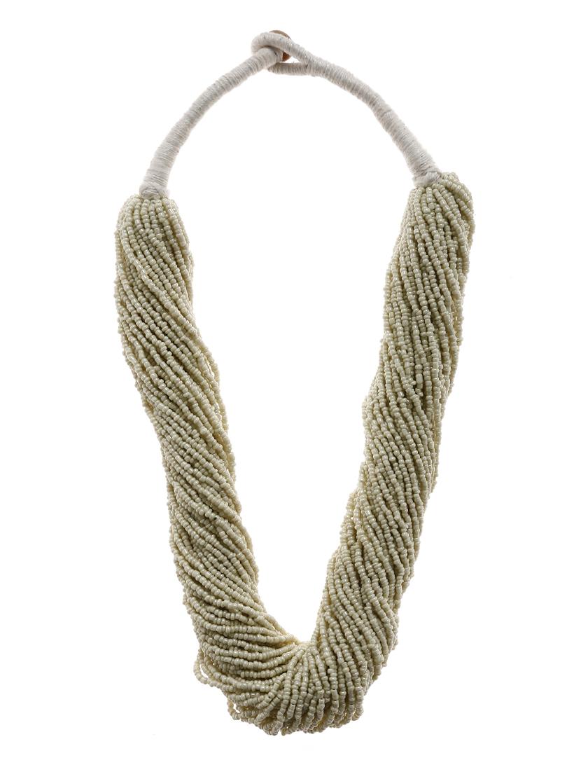 women ethnic daily wear designer beaded necklace - 16234689 - Zoom Image - 0