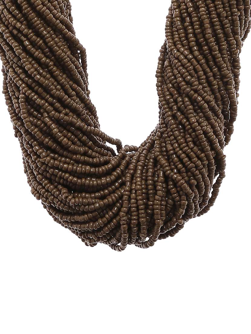 women ethnic daily wear designer beaded necklace - 16234691 - Standard Image - 2