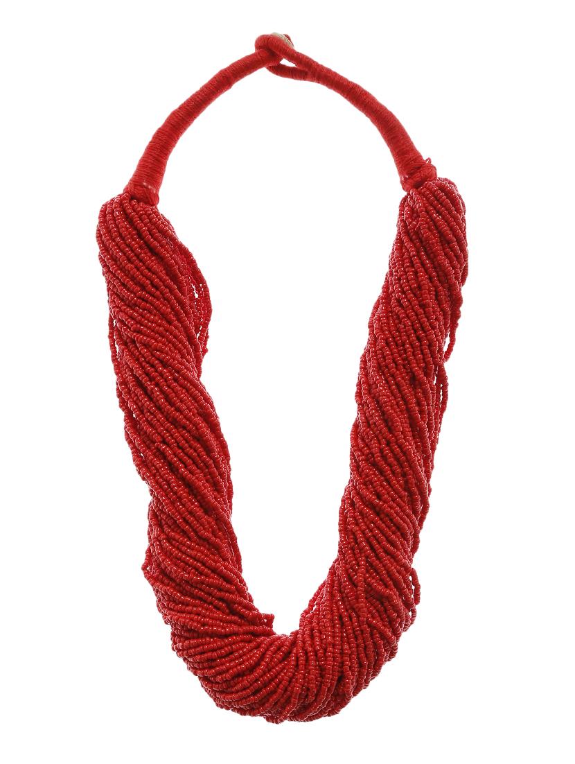  women ethnic daily wear designer beaded necklace - 16234694 -  Zoom Image - 0
