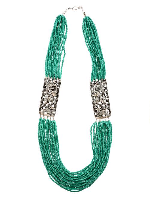 women ethnic daily wear designer beaded necklace - 16234730 - Standard Image - 0