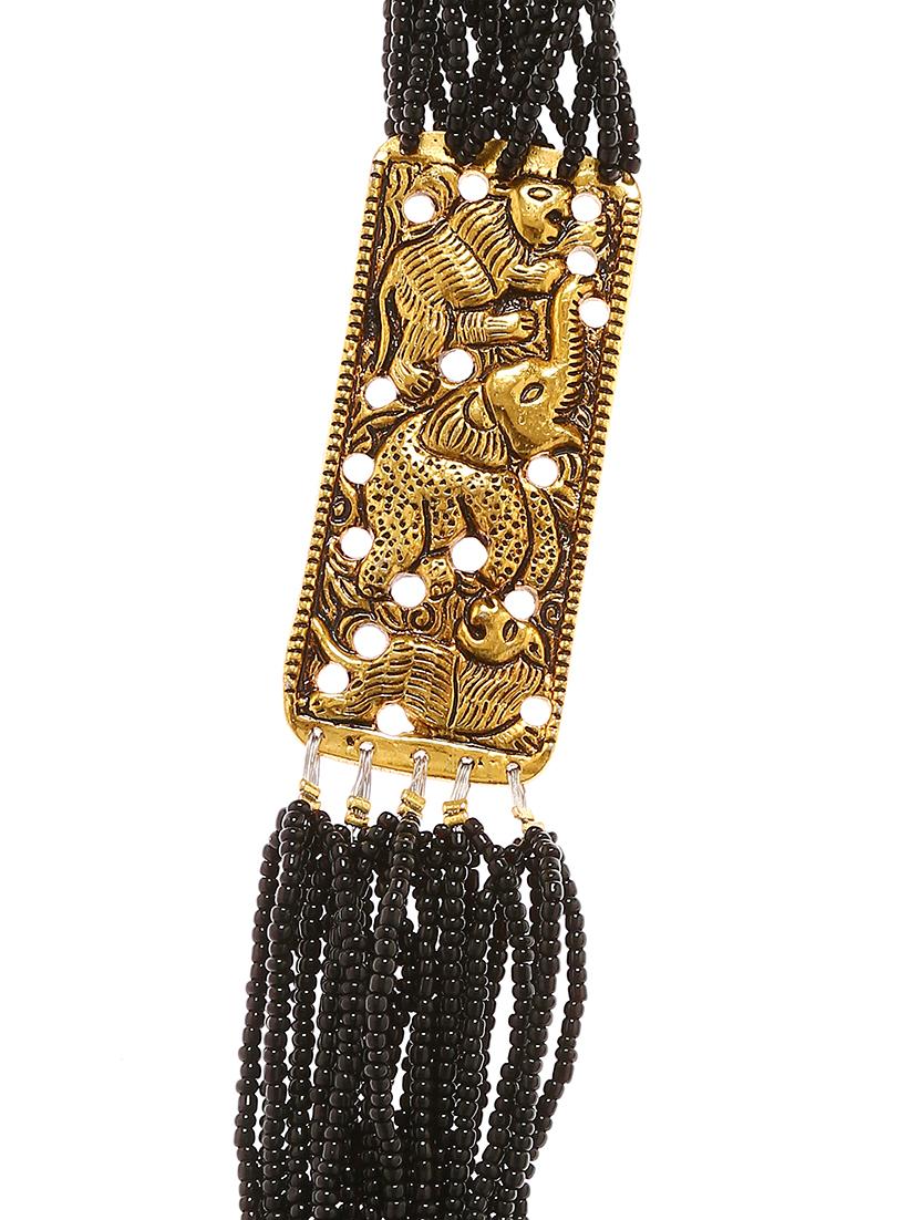 women ethnic daily wear designer beaded necklace - 16234731 - Standard Image - 2