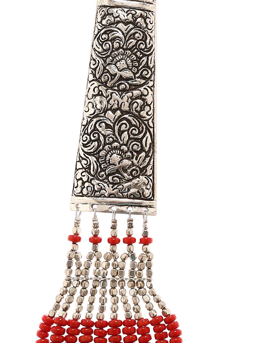 red metal necklace - 16234735 - Standard Image - 2