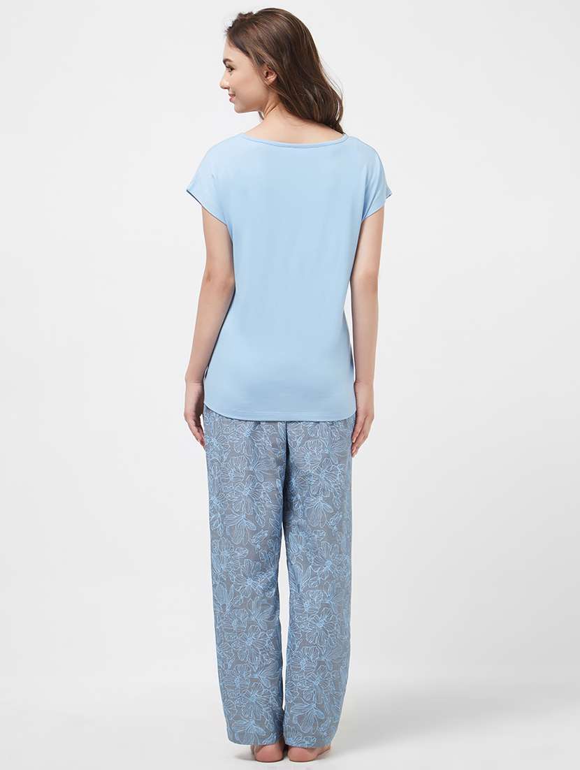 quirky print nightwear set - 16235778 -  Standard Image - 2