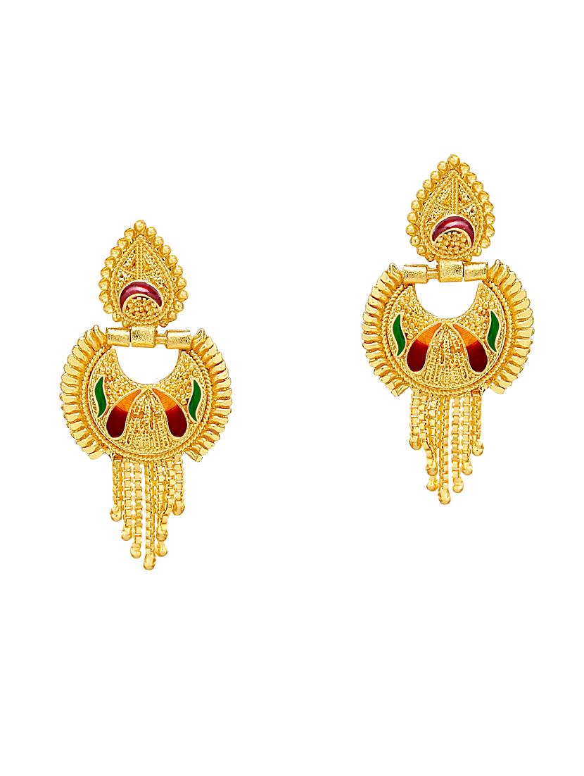 traditional original look choker necklace set for women - 16239666 - Standard Image - 2