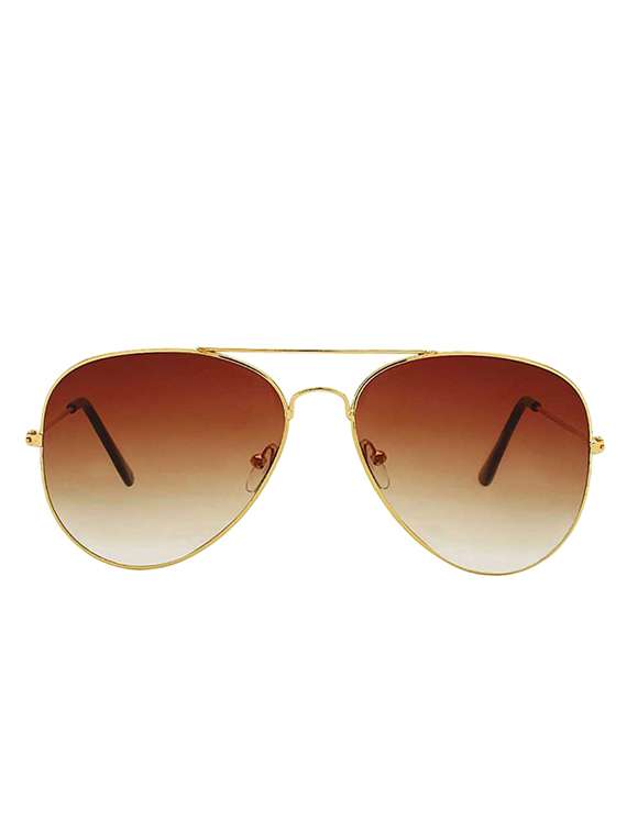 royalmede brown aviator sunglasses ( rmavi-6 )