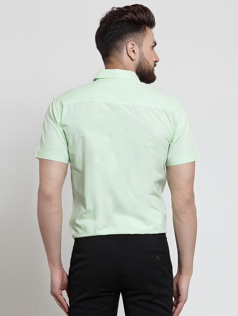 mens solid casual shirt - 16245123 - Standard Image - 2