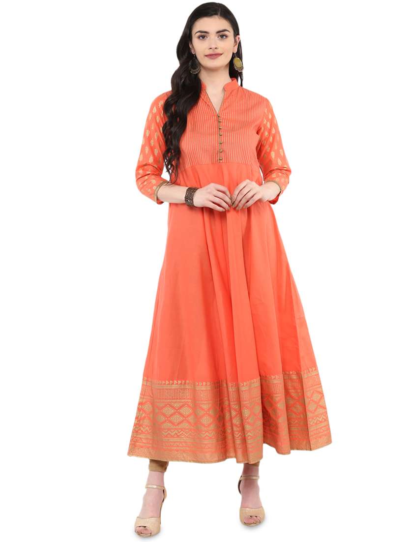 women's flared kurta