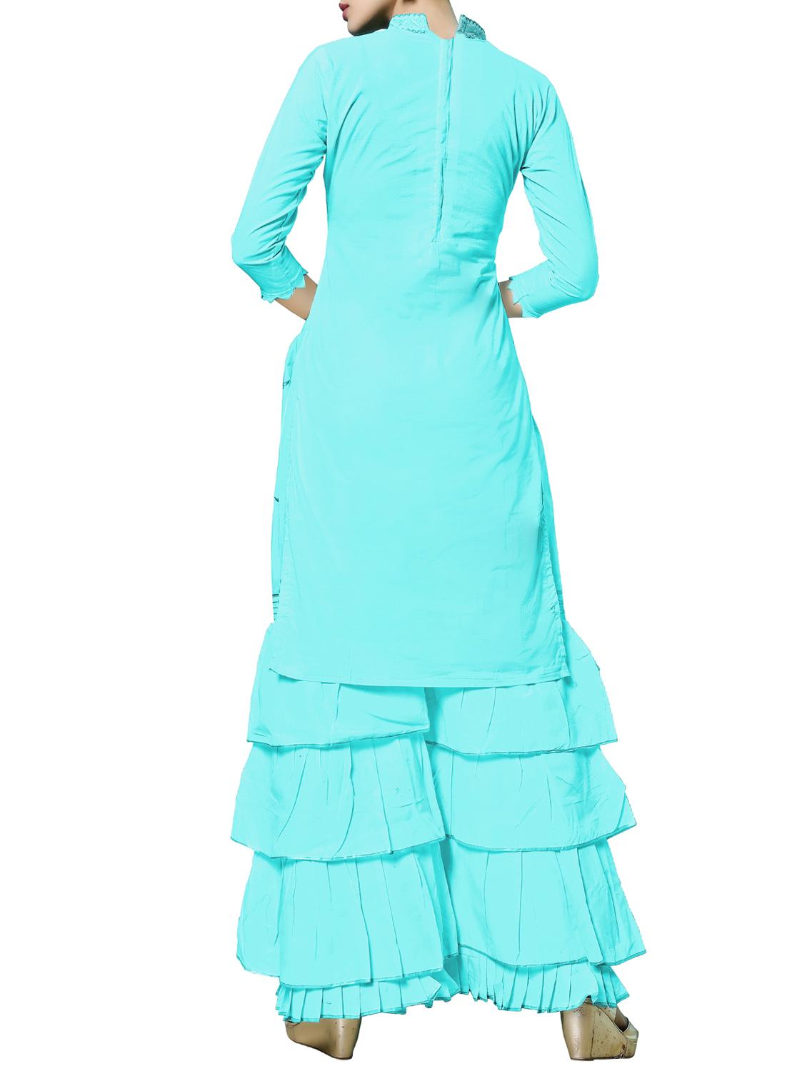 embroidered unstitched suit - 16246898 - Standard Image - 2