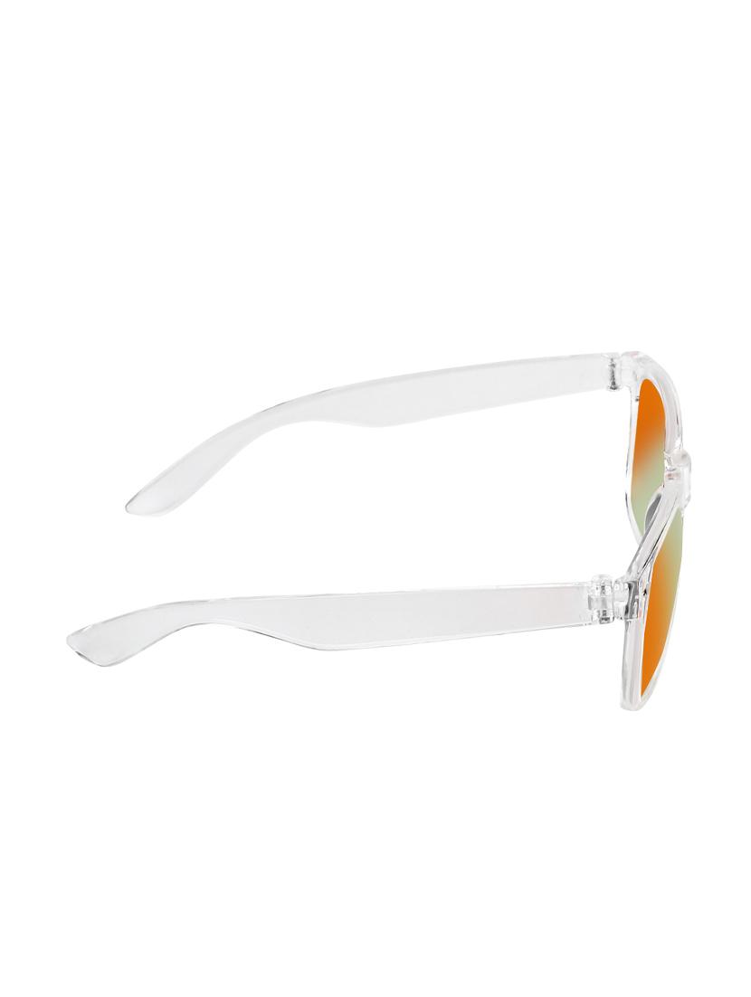 abner orange unisex wayfarer sunglasses - 16253031 - Standard Image - 2