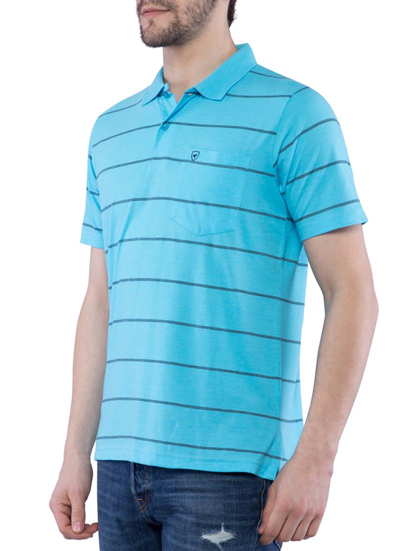 blue striped polo t-shirt - 16253044 -  Standard Image - 2