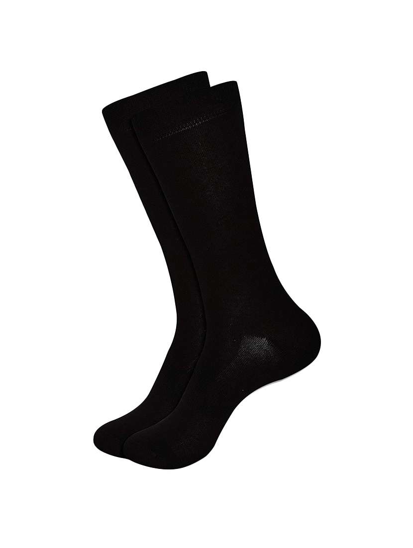 men pack of 2 solid above ankle length socks