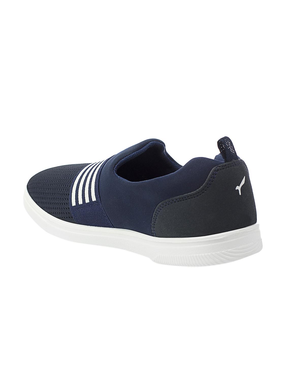 navy blue mesh slipons - 16262193 - Standard Image - 2