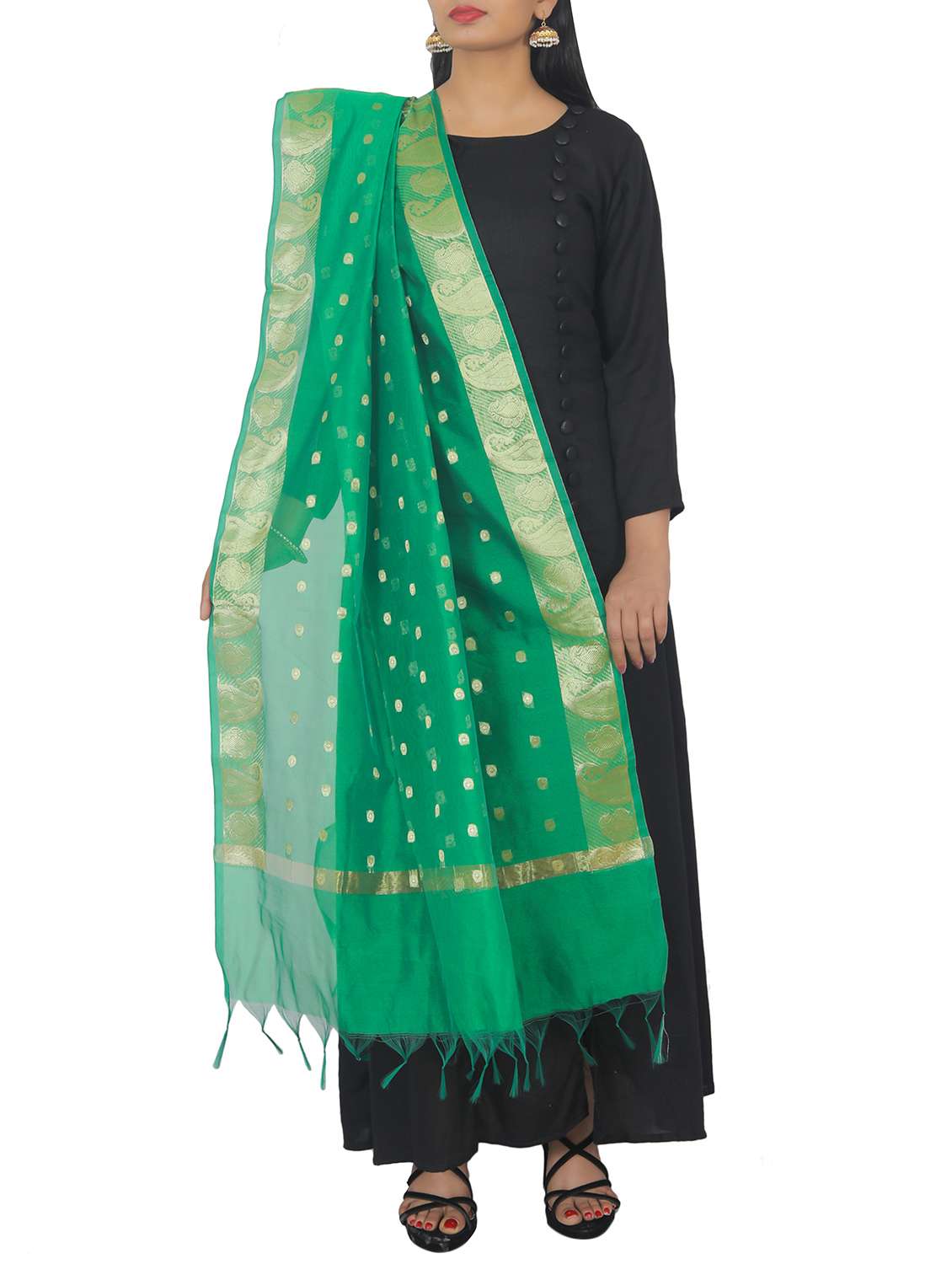 zari banarasi dupatta