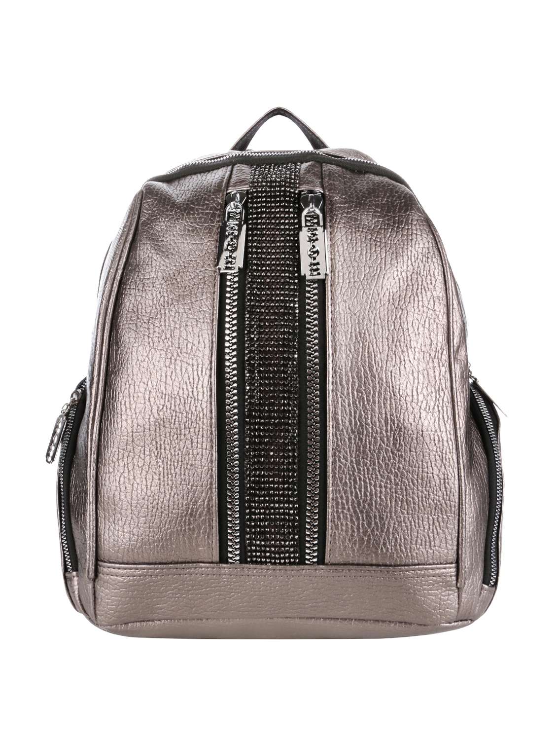 rose gold leatherette (pu) regular backpack