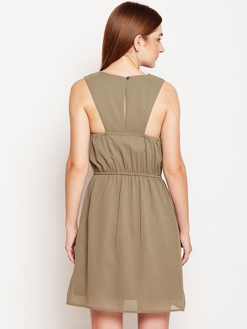 embellished a-line dress - 16274739 - Standard Image - 2