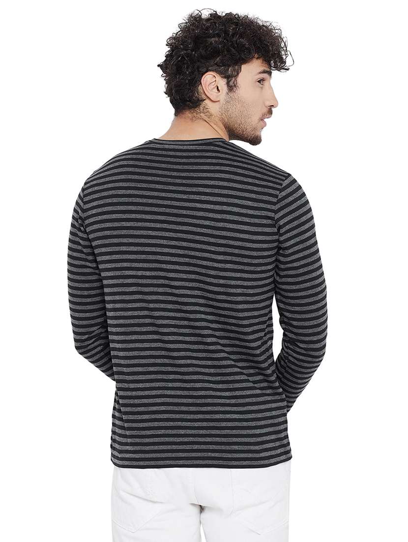 grey striped t-shirt - 16275077 -  Standard Image - 2
