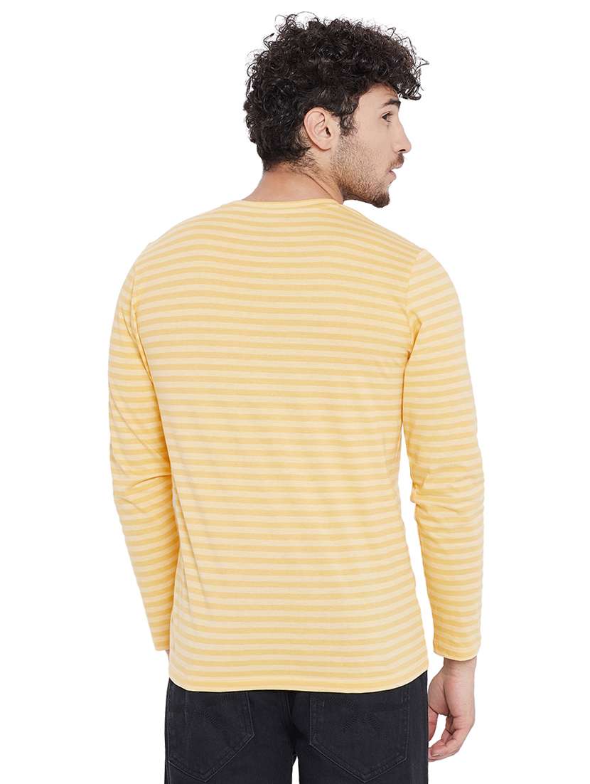 yellow striped t-shirt - 16275081 -  Standard Image - 2