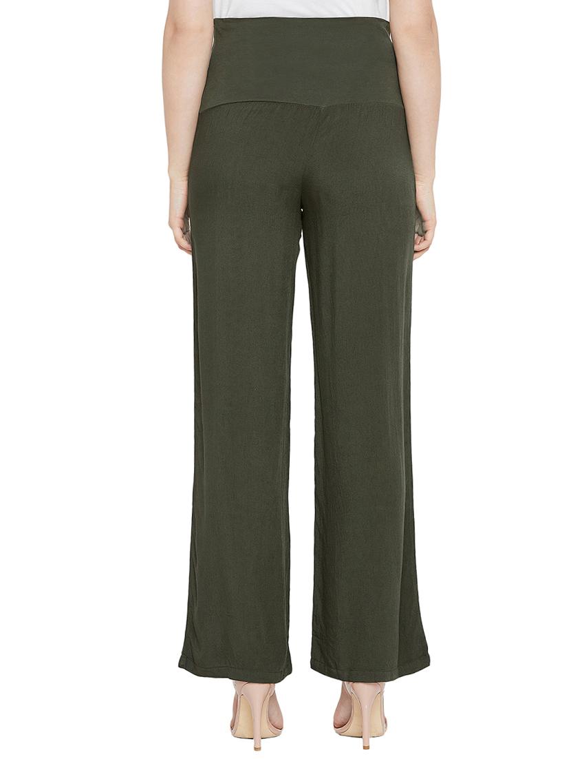 high rise flared trousers - 16280066 - Standard Image - 2