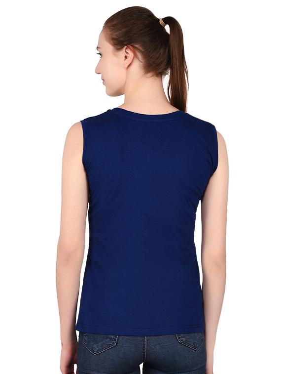 women's plain round neck t-shirt - 16283684 - Standard Image - 2