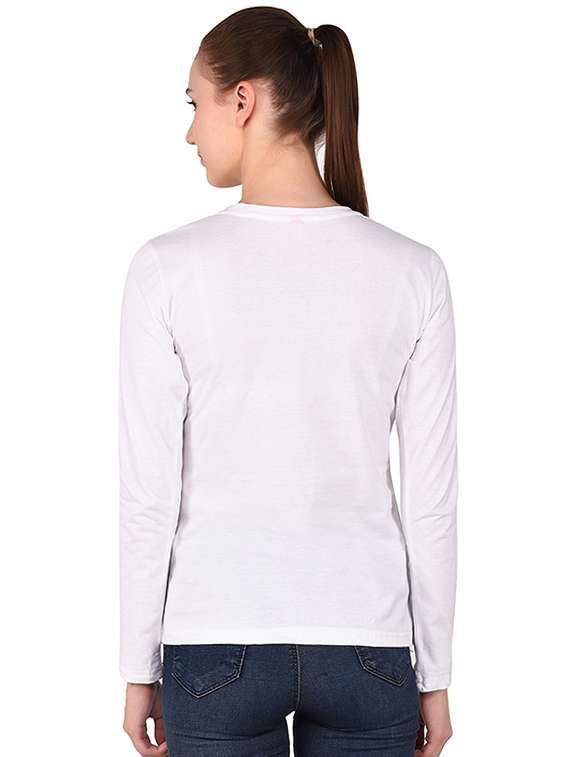 women's plain round neck t-shirt - 16283749 -  Standard Image - 2