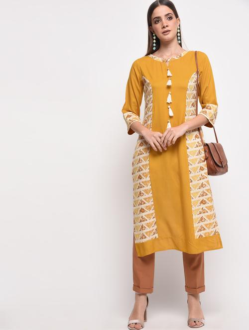 women's straight kurta - 16289035 -  Standard Image - 0