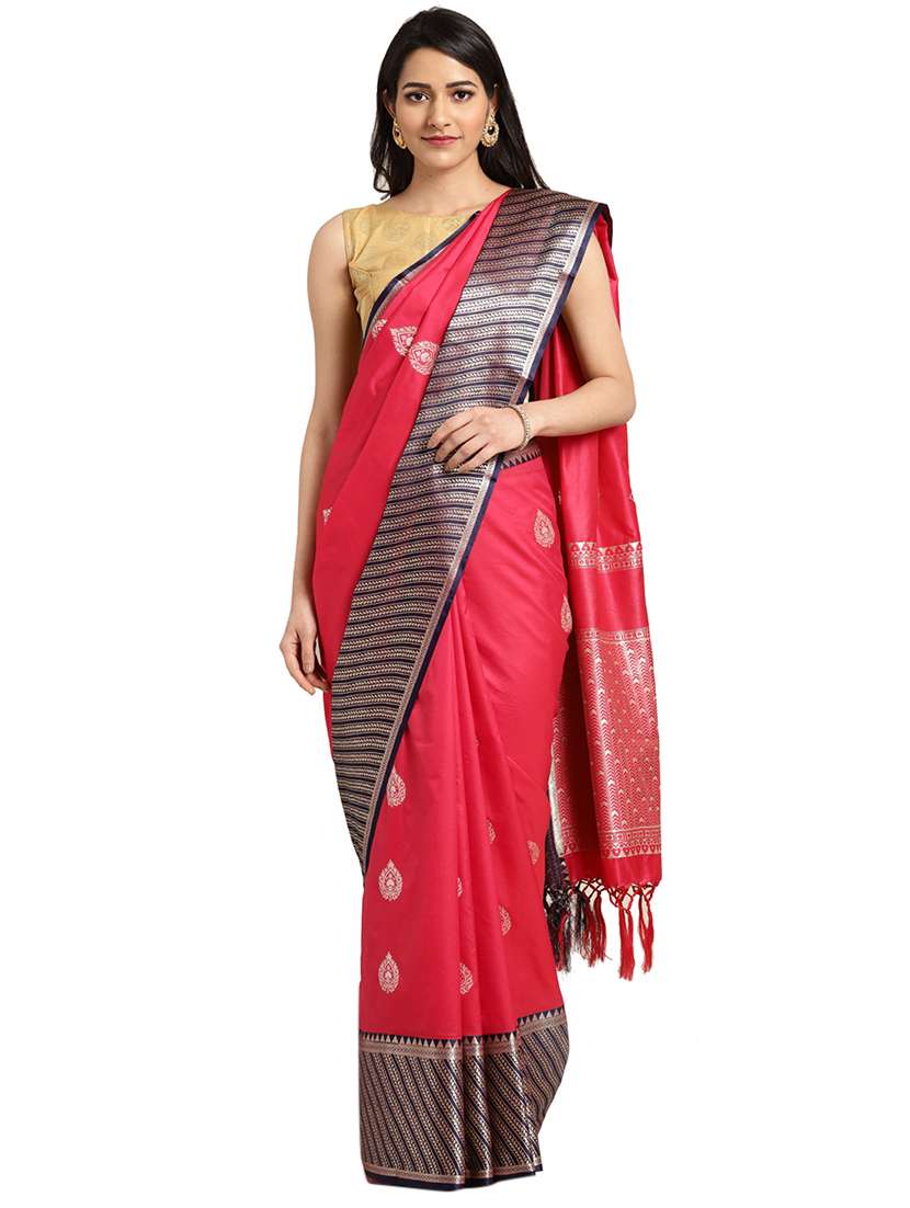 bordered kanjivaram saree with blouse
