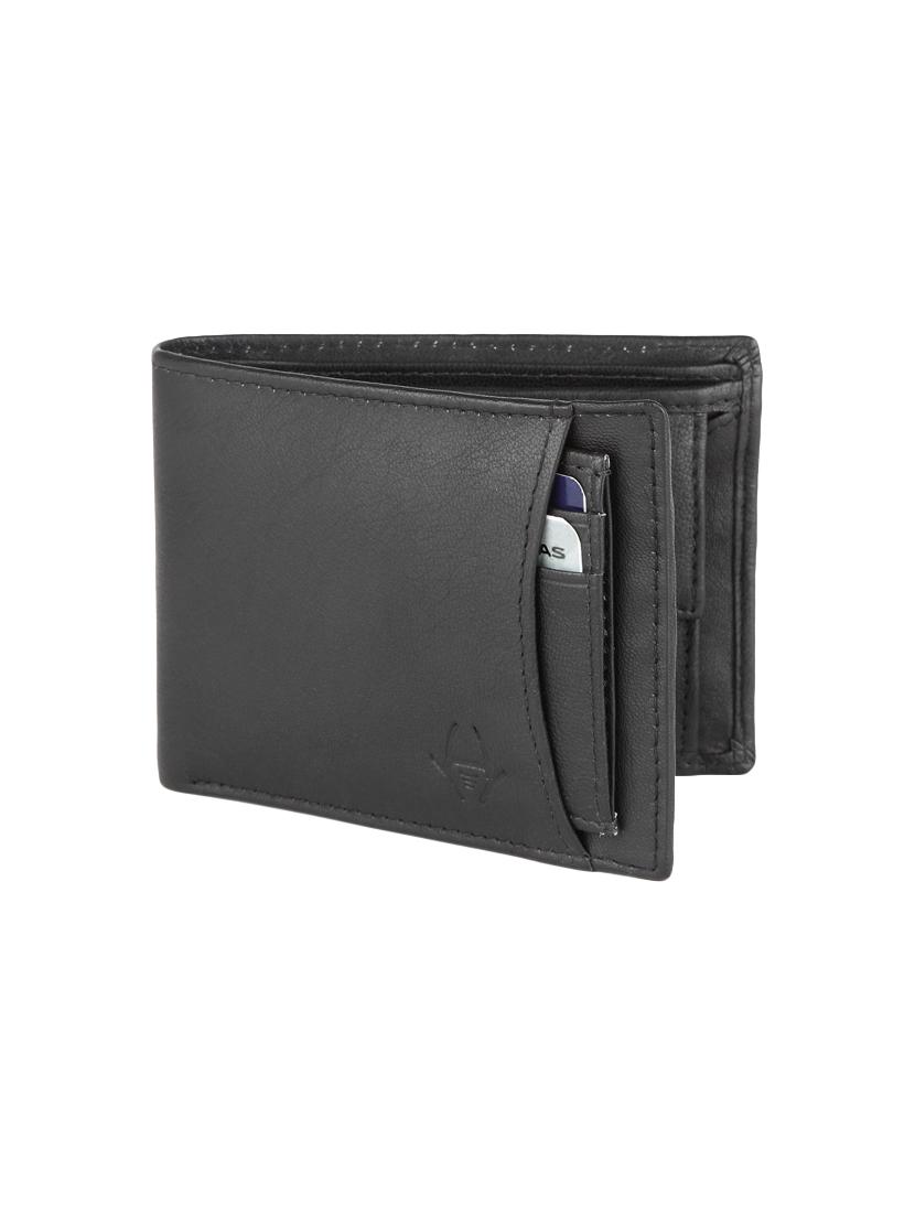 black leather wallet - 16293649 - Zoom Image - 0