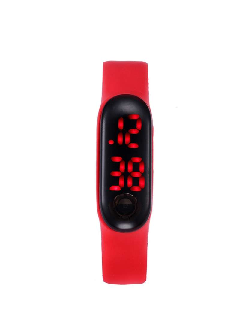 farp digital led watch band type red colour mens and boys watch