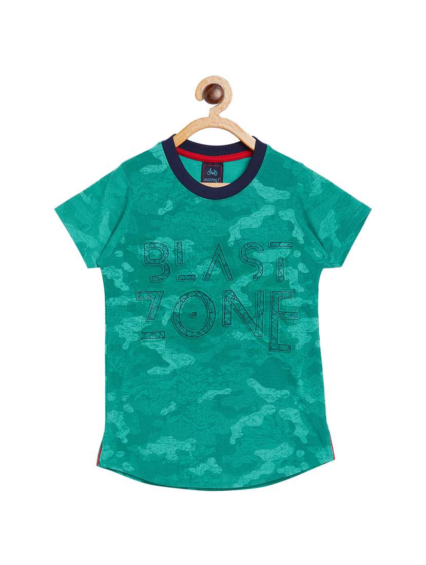 round neck camouflage t-shirt
