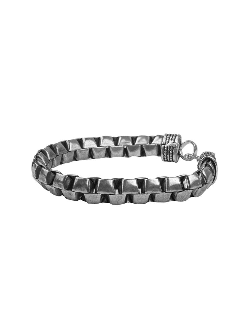 silver metal bracelet