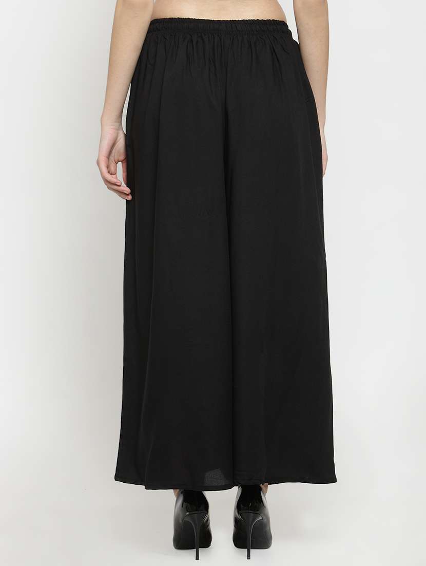 solid flared palazzo - 16305107 -  Standard Image - 2