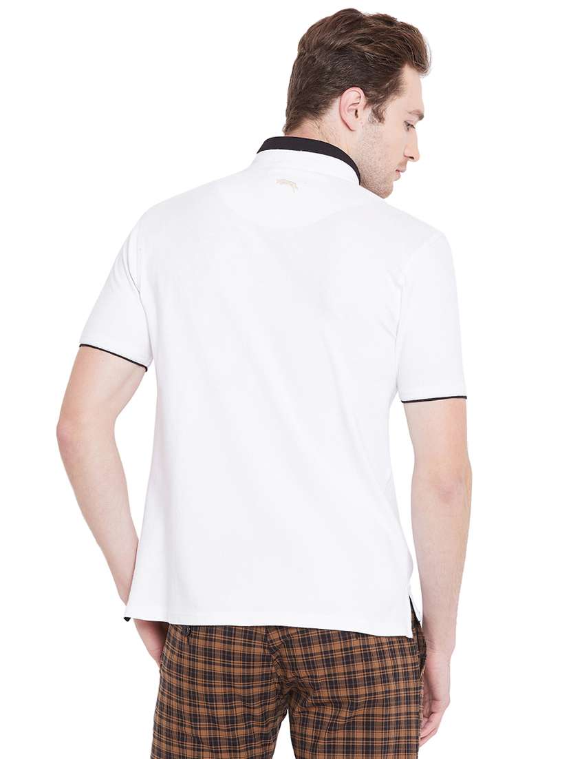 white solid t-shirt - 16310310 -  Standard Image - 2