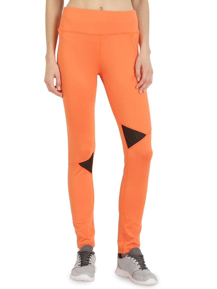 mesh insert high rise yoga pant