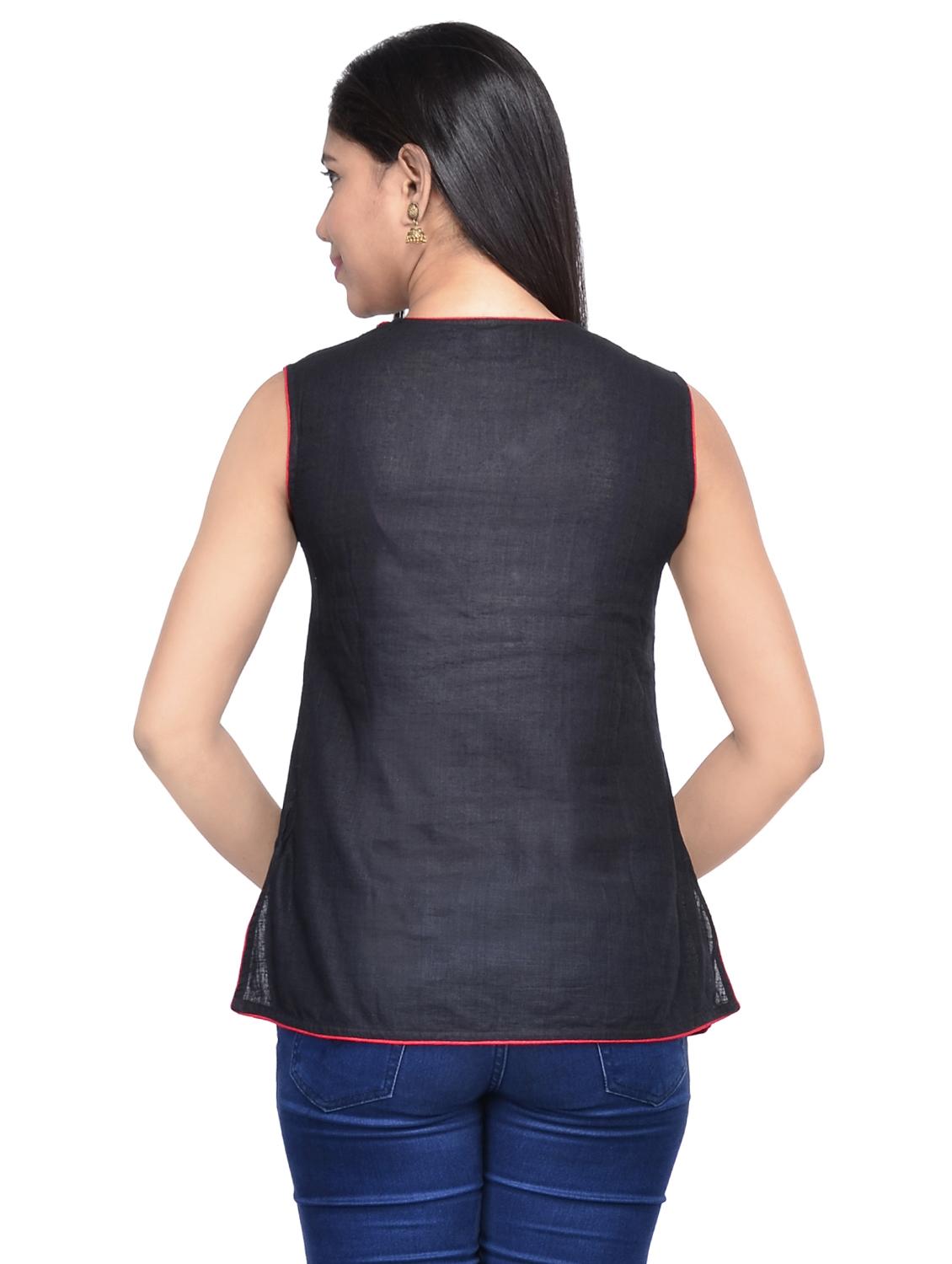 tassel detail embellished tunic - 16312110 - Standard Image - 2