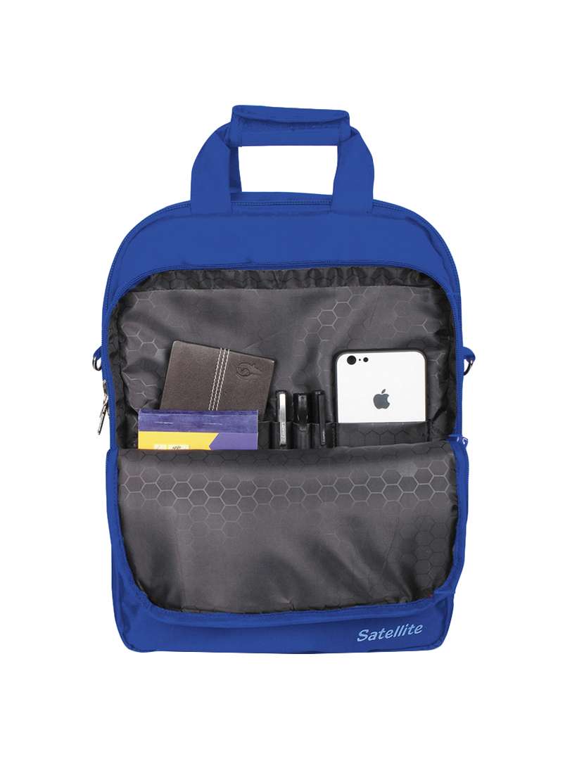 blue polyester backpack - 16312444 -  Standard Image - 2