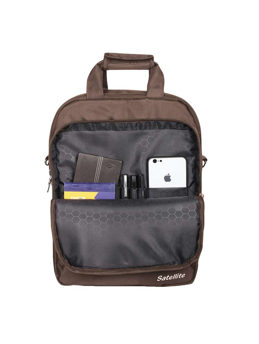 brown polyester backpack - 16312447 -  Standard Image - 2